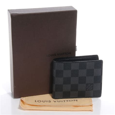 louis vuitton vertical zipper wallet men - diamer graphite|Slender Wallet Damier Graphite Canvas .